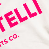 T-Shirt Ritzitelli | off white I neon pink